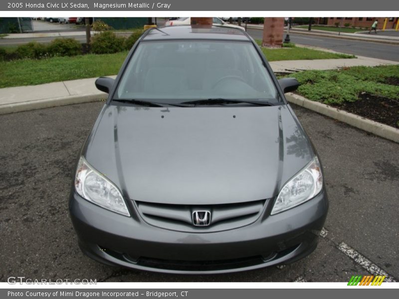 Magnesium Metallic / Gray 2005 Honda Civic LX Sedan