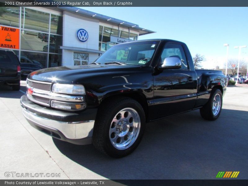 Onyx Black / Graphite 2001 Chevrolet Silverado 1500 LS Regular Cab