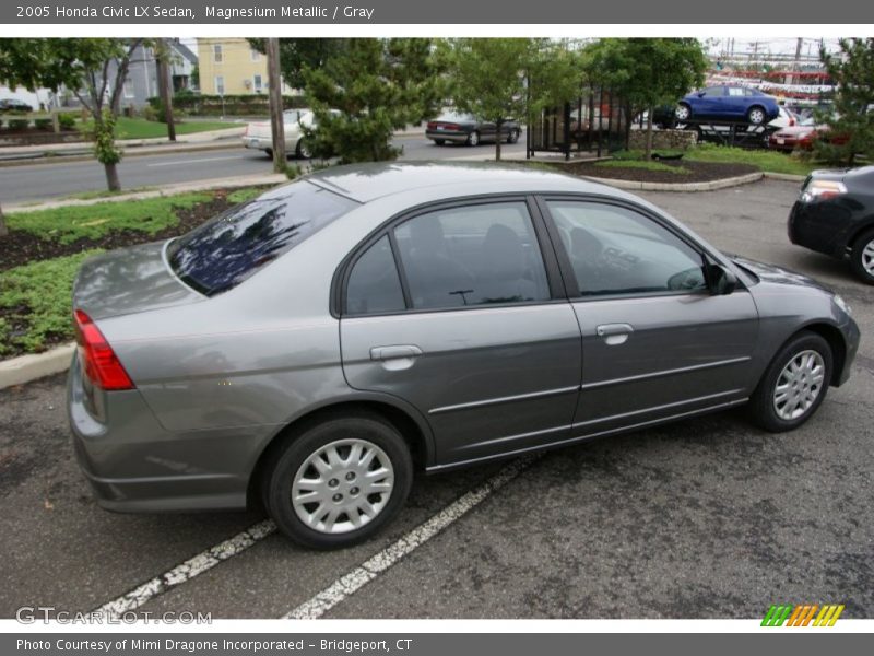 Magnesium Metallic / Gray 2005 Honda Civic LX Sedan