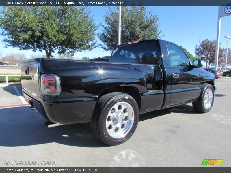 Onyx Black / Graphite 2001 Chevrolet Silverado 1500 LS Regular Cab