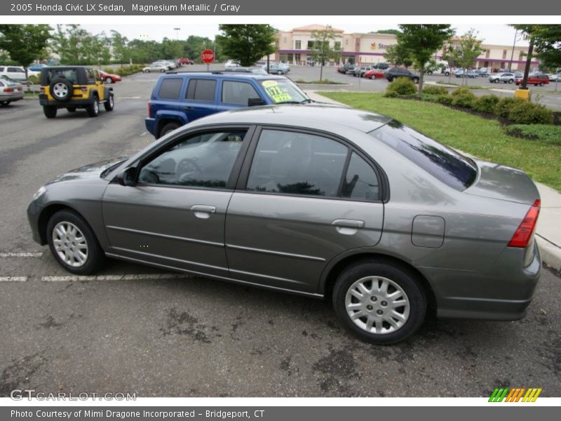 Magnesium Metallic / Gray 2005 Honda Civic LX Sedan