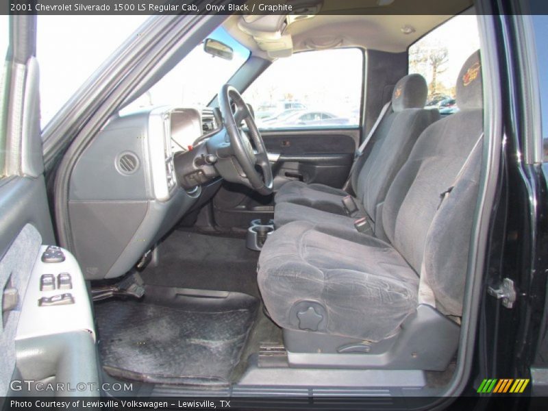  2001 Silverado 1500 LS Regular Cab Graphite Interior