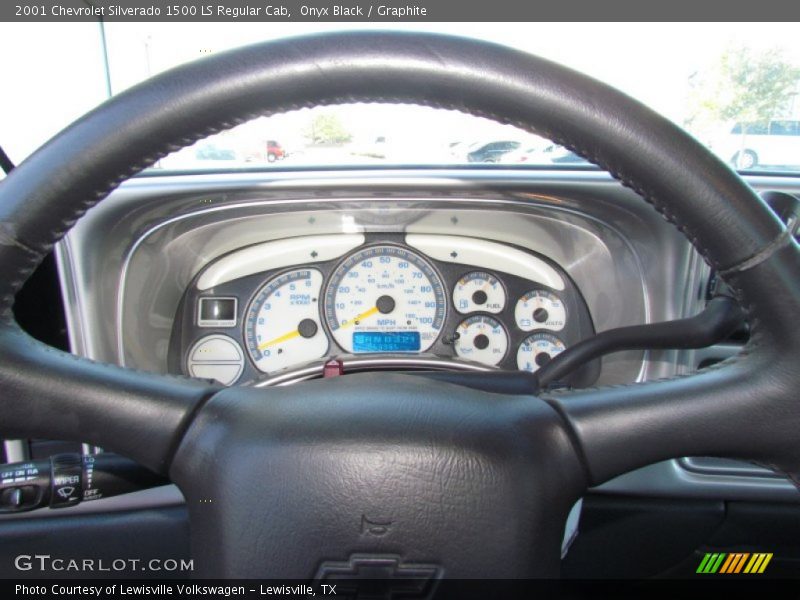 Onyx Black / Graphite 2001 Chevrolet Silverado 1500 LS Regular Cab