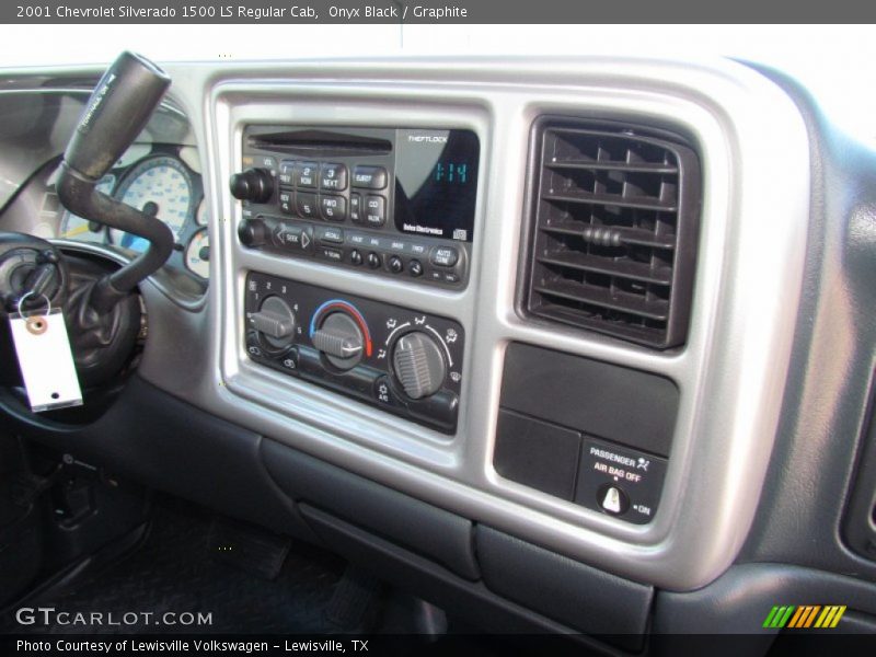 Onyx Black / Graphite 2001 Chevrolet Silverado 1500 LS Regular Cab