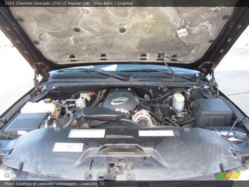 Onyx Black / Graphite 2001 Chevrolet Silverado 1500 LS Regular Cab
