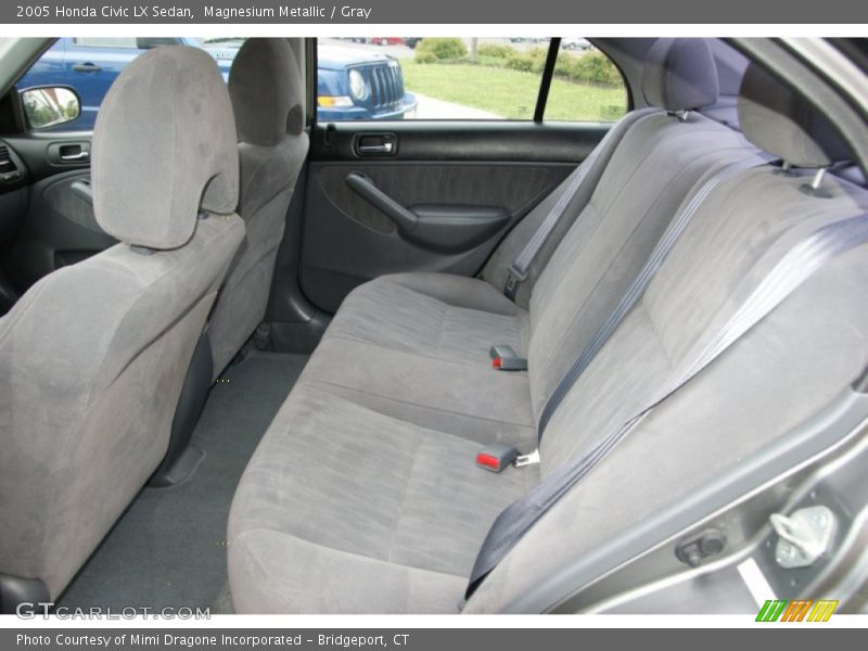 Magnesium Metallic / Gray 2005 Honda Civic LX Sedan