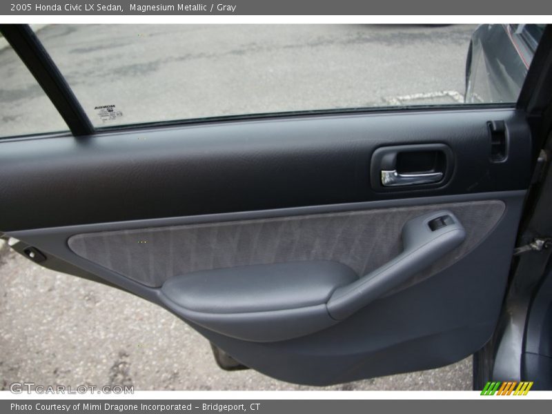 Magnesium Metallic / Gray 2005 Honda Civic LX Sedan