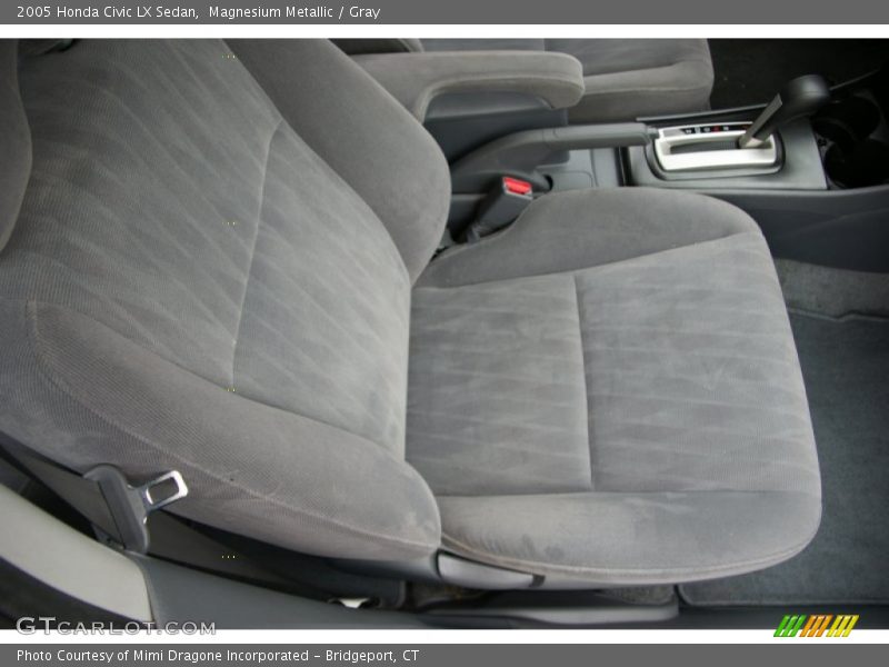 Magnesium Metallic / Gray 2005 Honda Civic LX Sedan