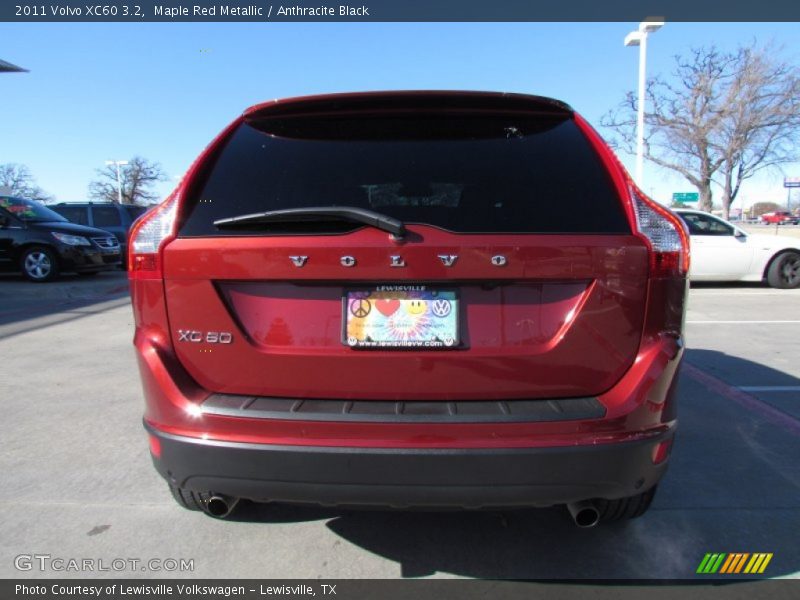 Maple Red Metallic / Anthracite Black 2011 Volvo XC60 3.2