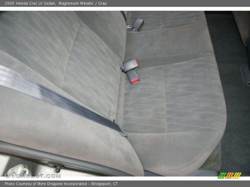 Magnesium Metallic / Gray 2005 Honda Civic LX Sedan
