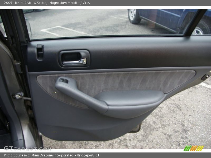 Magnesium Metallic / Gray 2005 Honda Civic LX Sedan
