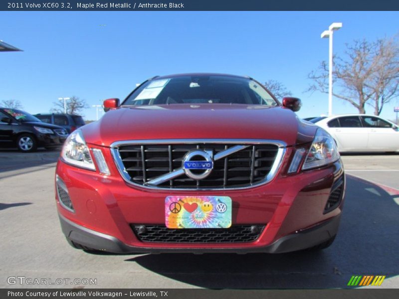 Maple Red Metallic / Anthracite Black 2011 Volvo XC60 3.2