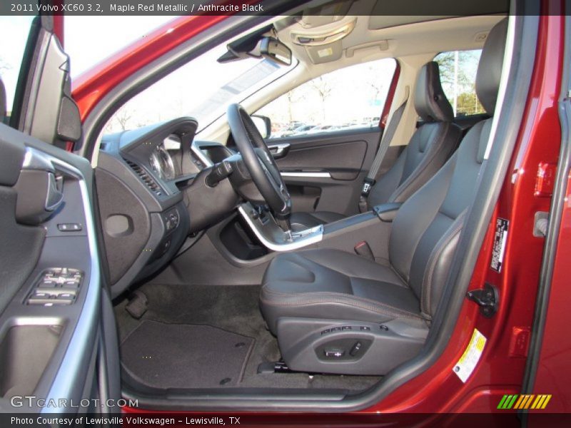 Maple Red Metallic / Anthracite Black 2011 Volvo XC60 3.2