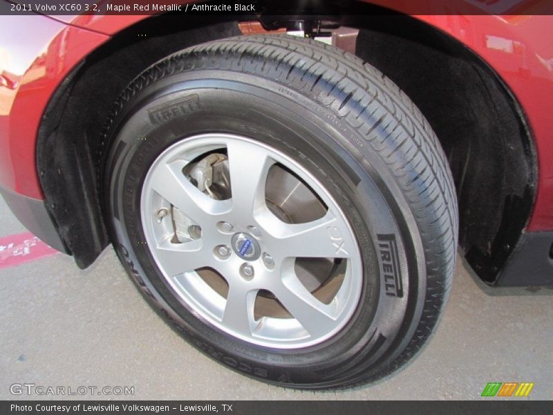 Maple Red Metallic / Anthracite Black 2011 Volvo XC60 3.2