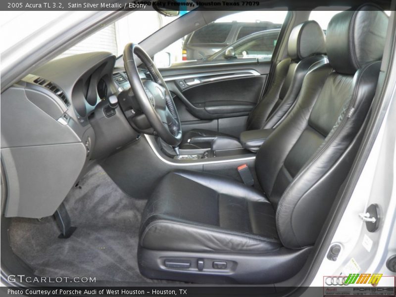 Satin Silver Metallic / Ebony 2005 Acura TL 3.2