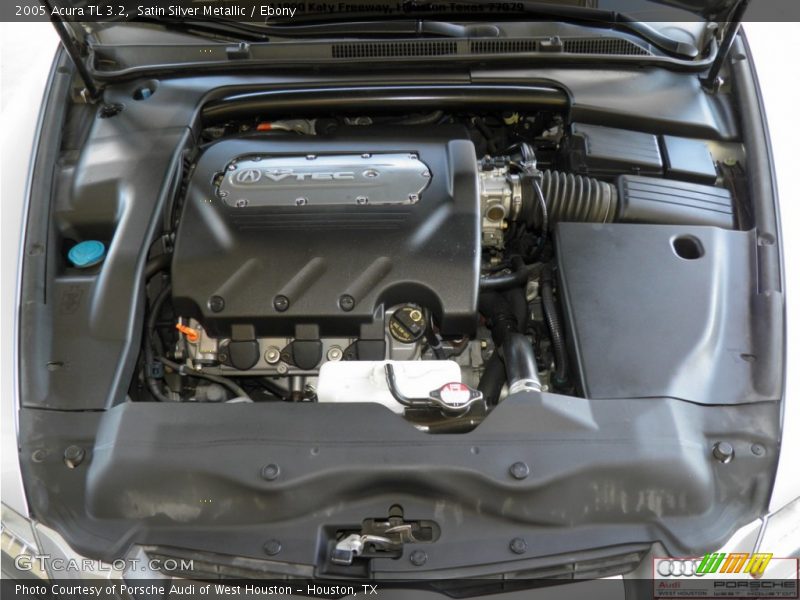 Satin Silver Metallic / Ebony 2005 Acura TL 3.2