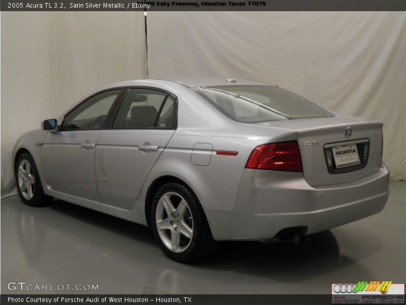 Satin Silver Metallic / Ebony 2005 Acura TL 3.2