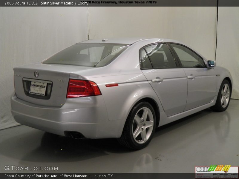 Satin Silver Metallic / Ebony 2005 Acura TL 3.2