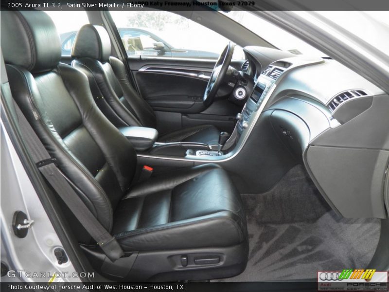 Satin Silver Metallic / Ebony 2005 Acura TL 3.2