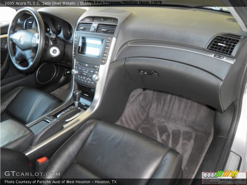 Satin Silver Metallic / Ebony 2005 Acura TL 3.2