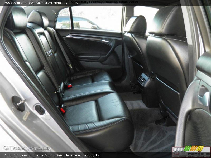 Satin Silver Metallic / Ebony 2005 Acura TL 3.2