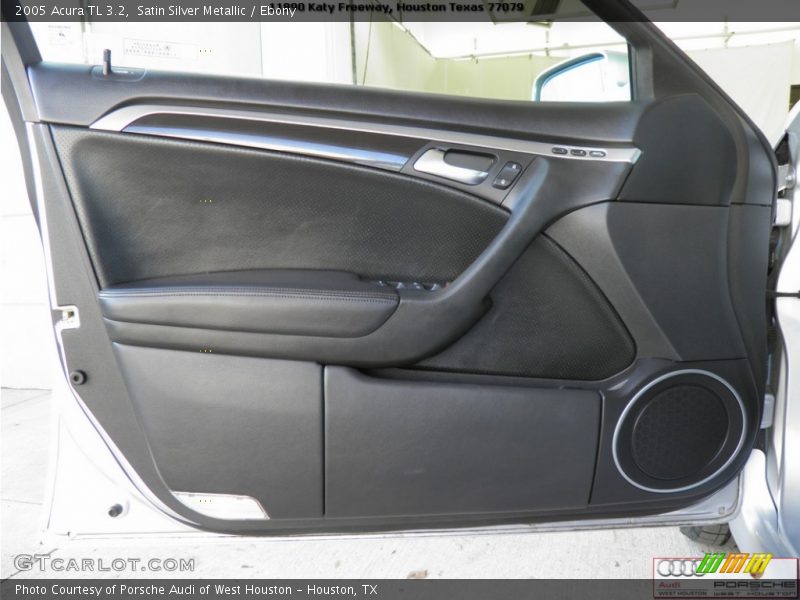 Satin Silver Metallic / Ebony 2005 Acura TL 3.2
