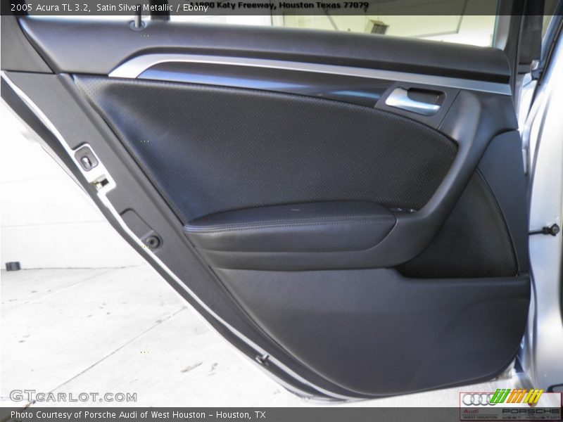 Satin Silver Metallic / Ebony 2005 Acura TL 3.2