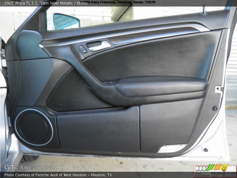 Satin Silver Metallic / Ebony 2005 Acura TL 3.2