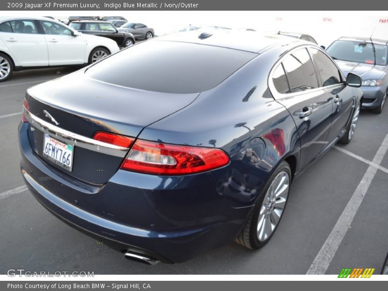Indigo Blue Metallic / Ivory/Oyster 2009 Jaguar XF Premium Luxury