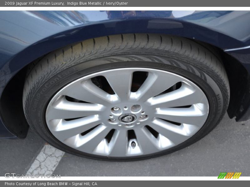 Indigo Blue Metallic / Ivory/Oyster 2009 Jaguar XF Premium Luxury