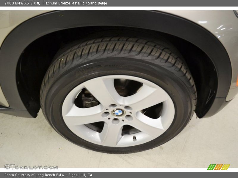 Platinum Bronze Metallic / Sand Beige 2008 BMW X5 3.0si
