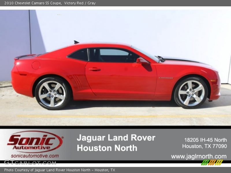 Victory Red / Gray 2010 Chevrolet Camaro SS Coupe