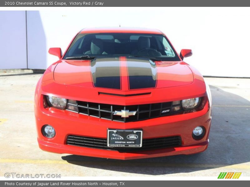 Victory Red / Gray 2010 Chevrolet Camaro SS Coupe