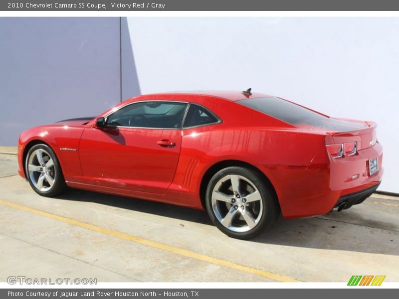 Victory Red / Gray 2010 Chevrolet Camaro SS Coupe
