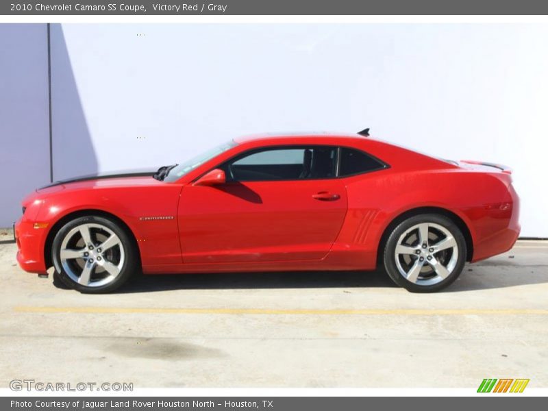 Victory Red / Gray 2010 Chevrolet Camaro SS Coupe