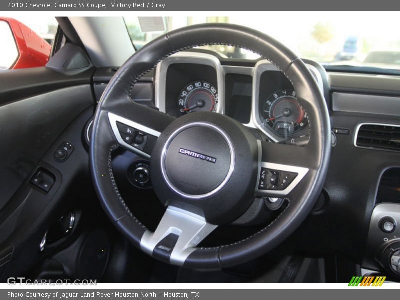 Victory Red / Gray 2010 Chevrolet Camaro SS Coupe