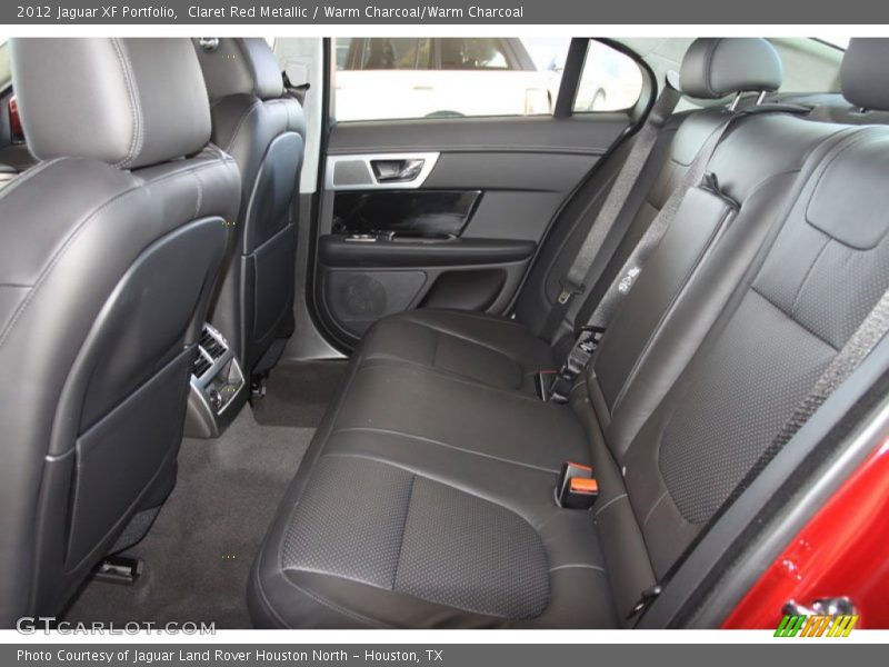 Claret Red Metallic / Warm Charcoal/Warm Charcoal 2012 Jaguar XF Portfolio