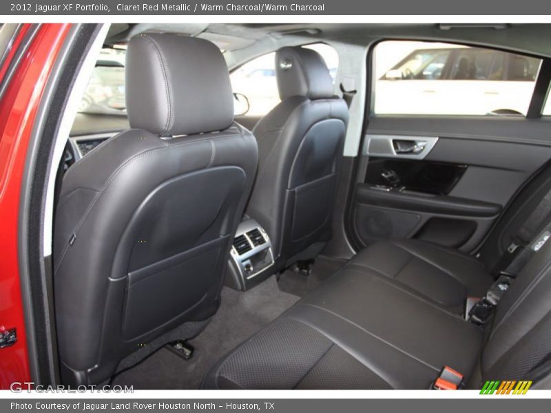 Claret Red Metallic / Warm Charcoal/Warm Charcoal 2012 Jaguar XF Portfolio