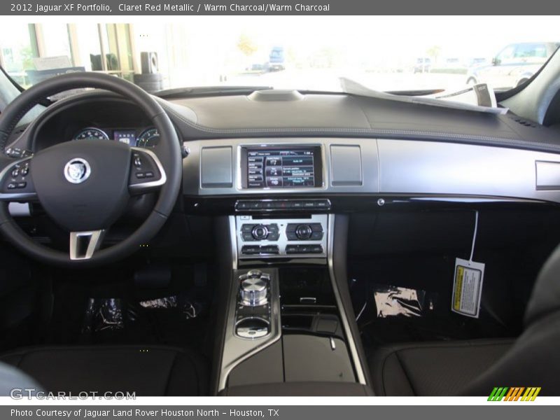 Claret Red Metallic / Warm Charcoal/Warm Charcoal 2012 Jaguar XF Portfolio