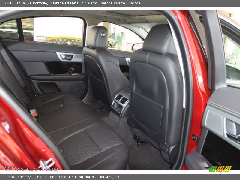 Claret Red Metallic / Warm Charcoal/Warm Charcoal 2012 Jaguar XF Portfolio