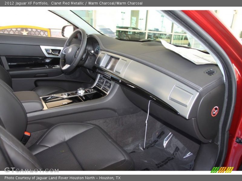 Claret Red Metallic / Warm Charcoal/Warm Charcoal 2012 Jaguar XF Portfolio