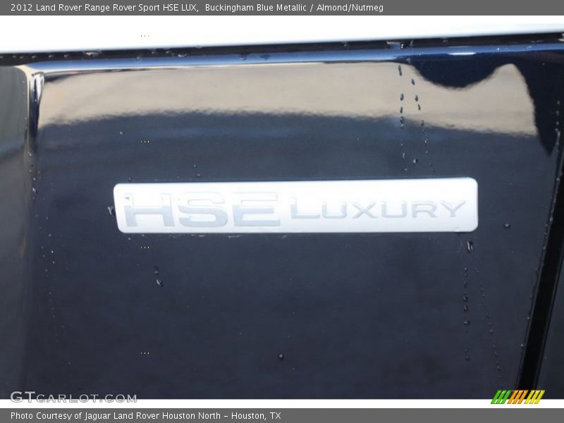 Buckingham Blue Metallic / Almond/Nutmeg 2012 Land Rover Range Rover Sport HSE LUX