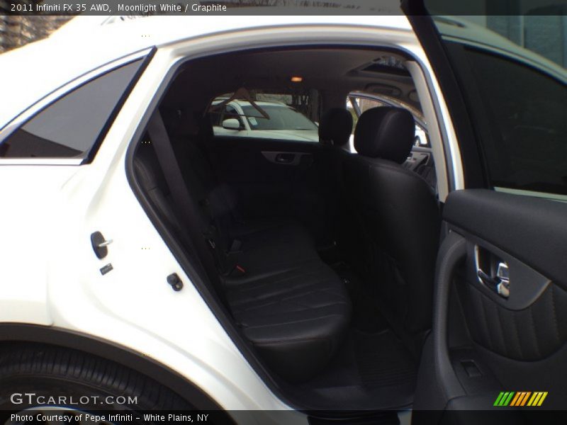 Moonlight White / Graphite 2011 Infiniti FX 35 AWD