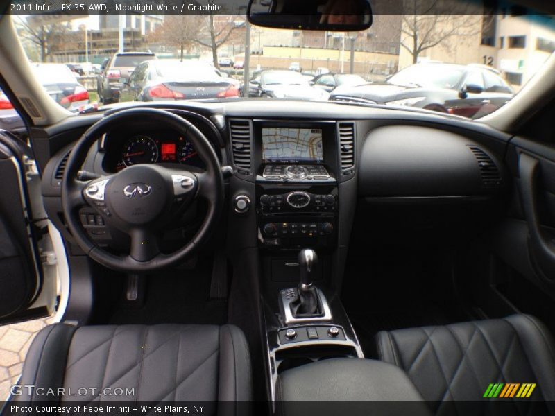 Dashboard of 2011 FX 35 AWD