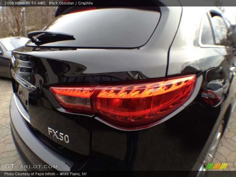 Black Obsidian / Graphite 2009 Infiniti FX 50 AWD