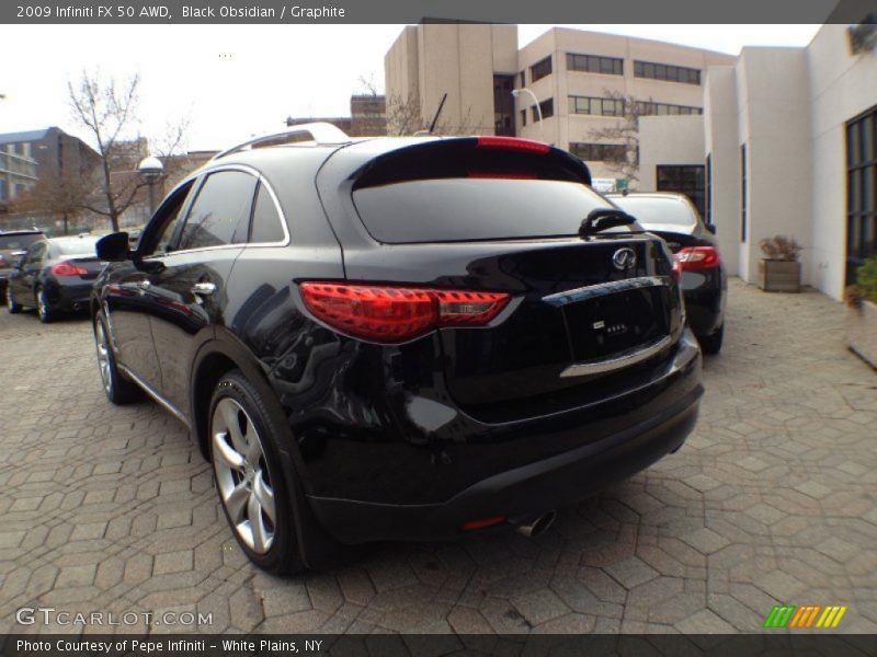Black Obsidian / Graphite 2009 Infiniti FX 50 AWD