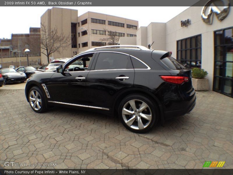 Black Obsidian / Graphite 2009 Infiniti FX 50 AWD