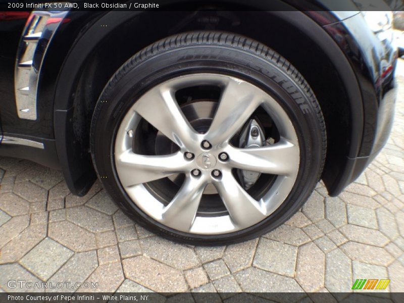 Black Obsidian / Graphite 2009 Infiniti FX 50 AWD