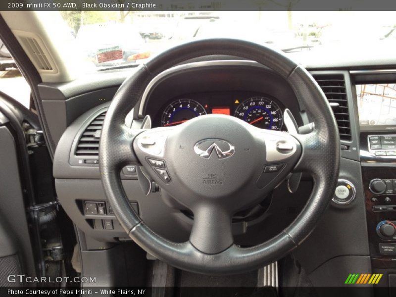 Black Obsidian / Graphite 2009 Infiniti FX 50 AWD