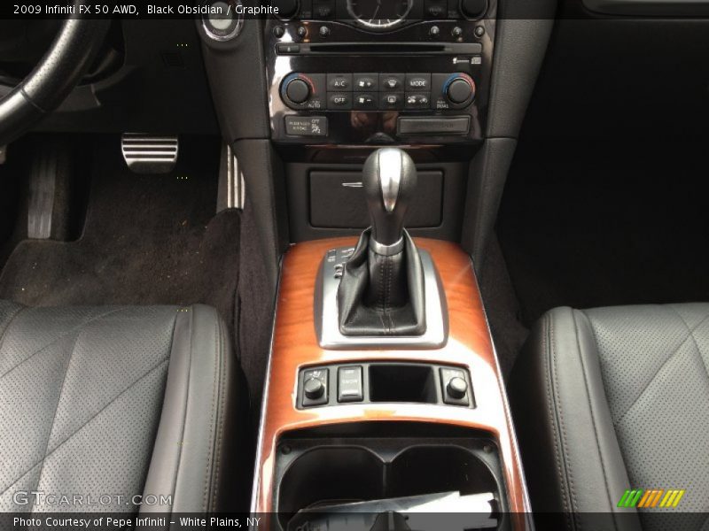 Black Obsidian / Graphite 2009 Infiniti FX 50 AWD